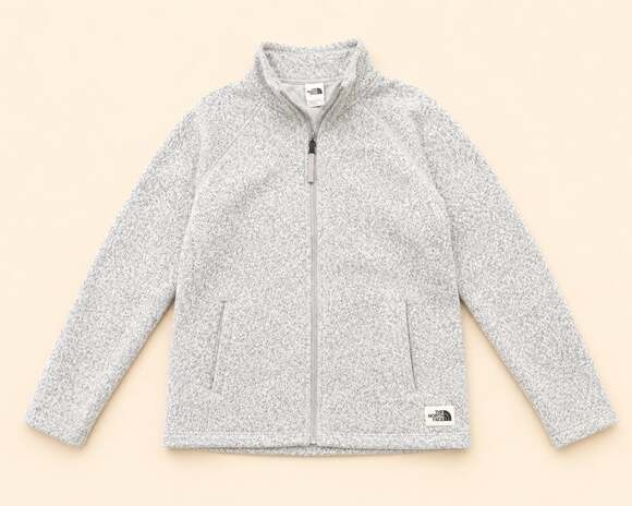 The North Face Jackets & Blazers - The North Face Full Zip Fleece Jacket Women’s L Gray Heather Cozy Gorpcore